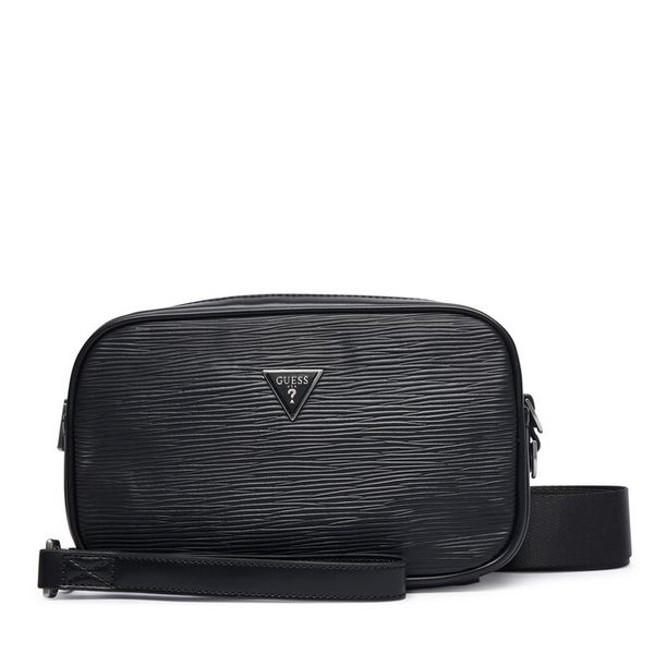Saszetka Guess. Czarne saszetki męskie Guess, młodzieżowe, małe. Za 276.99 zł.