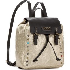 Plecak NOBO - NBAG-D3350-C023 Złoty. Żółte plecaki damskie Nobo, ze skóry ekologicznej, eleganckie. W wyprzedaży za 139.00 zł.