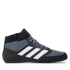Buty bokserskie adidas. Czarne buty sportowe męskie Adidas, bez zapięcia. Za 269.99 zł.