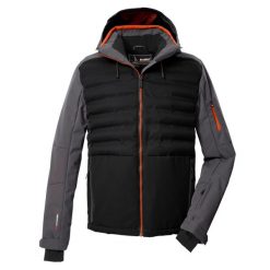 Kurtka puchowa Killtec KSW 72. Czarne kurtki męskie KILLTEC, na zimę, m, bez wzorów, z puchu, sportowe, bez kaptura. Za 936.00 zł.