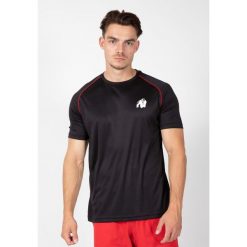 Performance Koszulka - Czarny/Czerwony. Czarne buty sportowe męskie GORILLA WEAR, bez zapięcia, na fitness i siłownię. Za 119.00 zł.