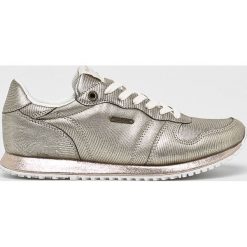 Pepe Jeans - Buty. Szare obuwie sportowe damskie Pepe Jeans, z jeansu. W wyprzedaży za 279.90 zł.