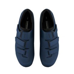 Buty Shimano SH-RC102. Niebieskie buty sportowe męskie Shimano, bez zapięcia, rowerowe. Za 462.00 zł.