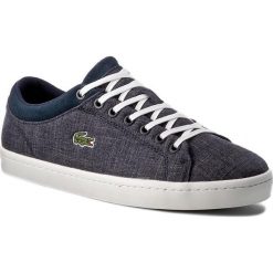 Sneakersy LACOSTE - Straightset Sp 217 1 CAM 7-33CAM1063003 Nvy. Półbuty na co dzień męskie marki Lacoste. W wyprzedaży za 319.00 zł.
