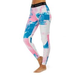 Damskie legginsy termoaktywne Sporty zimowe Siroko Sakura. Czerwone legginsy sportowe damskie SIROKO, s, bez wzorów, z elastanu, narciarskie. Za 84.00 zł.