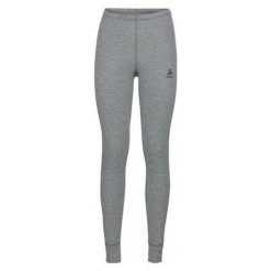 Spodnie termoaktywne damskie Odlo Active Warm Eco. Szare spodnie materiałowe damskie Odlo, m, bez wzorów. Za 249.99 zł.