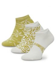 Billabong Skarpety krótkie AS_BILLABONG_05S_SS25 (3-PACK) Biały. Białe skarpety damskie Billabong, bez wzorów, z bawełny. Za 24.99 zł.