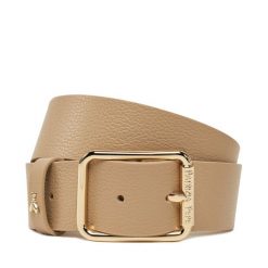 Pasek Damski Patrizia Pepe. Brązowe paski damskie Patrizia Pepe, bez wzorów. Za 229.99 zł.