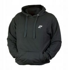 Bluza sportowa męska RUPTOR. Czarne bluzy męskie RUPTOR, m, bez wzorów, z bawełny, z kapturem. Za 147.01 zł.