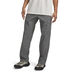 Męskie spodnie sportowe Under Armour M Explor Hike Pant. Szare spodnie sportowe męskie Under Armour, m, bez wzorów, z materiału, trekkingowe. Za 385.55 zł.