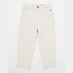 Spodnie Volcom Kraftsman Jeans brudna biel. Białe spodnie sportowe męskie Volcom, bez wzorów, z jeansu. Za 461.07 zł.