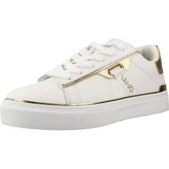 Buty LIU-JO BF6057 PX026 DEPORTIVO KIKI 04 Biały. Białe obuwie sportowe damskie Liu Jo, bez wzorów, z syntetyku, na fitness i siłownię. Za 497.99 zł.