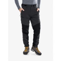 Spodnie softshell męskie Rab Torque Winter Pants. Czarne spodnie sportowe męskie RAB, m, bez wzorów, z softshellu, trekkingowe. Za 618.99 zł.