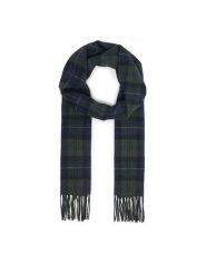 Barbour Szalik Tartan USC0001TN28 Granatowy. Niebieskie rękawiczki męskie Barbour, bez wzorów, z materiału. Za 269.99 zł.