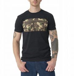 T-shirt (Grease Gun) - Black - M/Regular. Czarne t-shirty męskie HELIKON, m, bez wzorów, bez kołnierzyka. Za 151.28 zł.