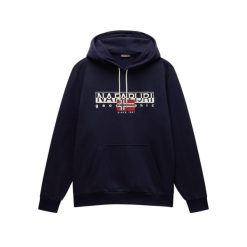 Bluza Napapijri B-Aylmer H. Niebieskie bluzy męskie Napapijri, na zimę, m, bez wzorów, bez kaptura. Za 418.05 zł.