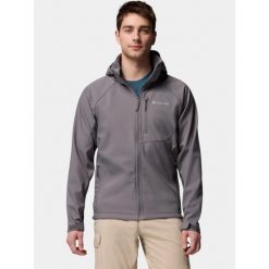 Kurtka Softshell Męska Columbia Cascade Ridge III. Szare kurtki sportowe męskie Columbia, na jesień, m, bez wzorów, z polaru, trekkingowe. Za 539.00 zł.