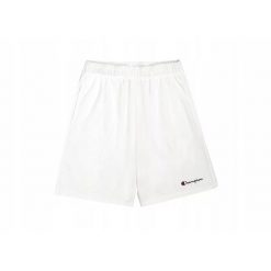 Spodenki shorty na co dzień męskie CHAMPION bawełna. Białe szorty męskie Champion, m, bez wzorów, z bawełny. Za 135.00 zł.