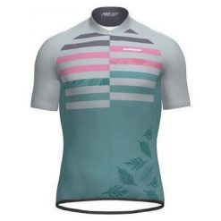 Koszulka damska Massi Pro. Niebieskie koszulki sportowe damskie MASSI, bez wzorów, bez kołnierzyka, bez ramiączek, rowerowe. Za 372.50 zł.