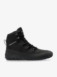 Buty turystyczne męskie Vivobarefoot Tracker Textile AT. Czarne trekkingi męskie Vivobarefoot, przed kostkę, trekkingowe. Za 945.99 zł.