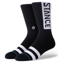 Skarpety turystyczne Stance Og. Czarne skarpety damskie Stance, bez wzorów. Za 36.99 zł.