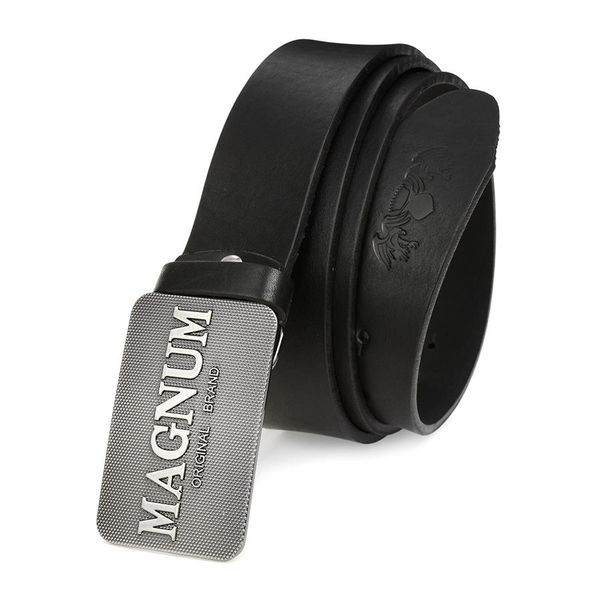 Pasek skórzany BELTIMORE r.90-105 cm W29 czarny. Czarne paski damskie bez wzorów. Za 74.90 zł.