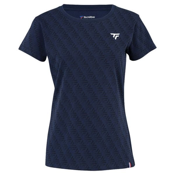 Koszulka damska Tecnifibre Graphique 2024. Niebieskie koszulki sportowe damskie TECNIFIBRE, l, bez wzorów, z bawełny, eleganckie, bez kołnierzyka. Za 169.00 zł.