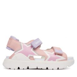 Sandały Biomecanics. Czerwone sandały dziewczęce Biomecanics, bez zapięcia. Za 279.99 zł.