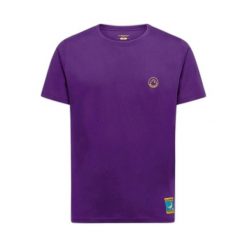 T-shirt La Sportiva Climbing on the Moon. Fioletowe t-shirty męskie La Sportiva, s, bez wzorów, z bawełny, klasyczne, bez kołnierzyka. Za 197.35 zł.