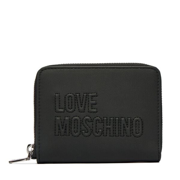 Portfel LOVE MOSCHINO. Czarne portfele damskie Love Moschino, bez wzorów. Za 248.99 zł.