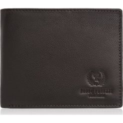 Portfel skórzany PAOLO PERUZZI T-47-BR brązowy. Brązowe portfele męskie Paolo Peruzzi, bez wzorów, ze skóry. Za 59.99 zł.