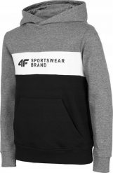 4f Bluza dla chłopca 4F średni szary melanż HJZ22 JBLM003 24M 128cm. Szare bluzy dla chłopców 4f, bez wzorów, bez ramiączek, bez kaptura. Za 110.49 zł.
