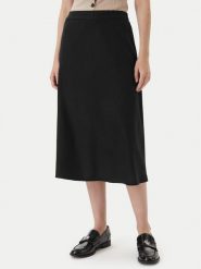 Vero Moda Spódnica midi Mymilo 10340419 Czarny Regular Fit. Czarne spódnice damskie Vero Moda, xs, bez wzorów, z wiskozy, midi. Za 97.99 zł.
