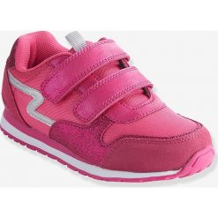 Sneakersy w kolorze różowym. Trampki i tenisówki dziewczęce Vertbaudet Girls. W wyprzedaży za 62.95 zł.