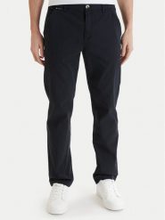 Beverly Hills Polo Club Chinosy W126-BHMTR-1066-48X Czarny Regular Fit. Czarne eleganckie spodnie męskie Beverly Hills Polo Club, m, bez wzorów, z bawełny. Za 189.99 zł.