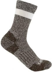 Carhartt Skarpety Damskie Carhartt Mid Crew Sock 1 p Brown. Brązowe skarpety damskie Carhartt, bez wzorów. Za 63.95 zł.