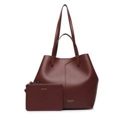 Torebka Emporio Armani. Brązowe torebki do ręki damskie Emporio Armani, bez wzorów, bez dodatków. Za 2,764.00 zł.