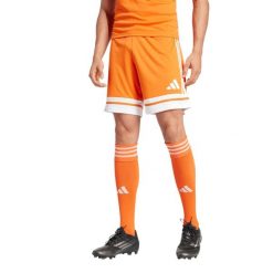 Spodenki męskie adidas Squadra 25. Białe szorty męskie Adidas, l, bez wzorów, z materiału. Za 73.99 zł.