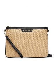 Valentino Torebka Demetra VBS9R917 Beżowy. Brązowe listonoszki damskie Valentino, bez wzorów, z syntetyku, bez dodatków. Za 399.99 zł.