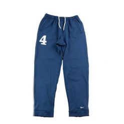 Second life - Spodnie dresowe męskie Nike Y2K - Stan bardzo dobry. Niebieskie spodnie sportowe męskie Nike, m, bez wzorów, z dresówki, do biegania. Za 106.46 zł.