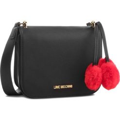 Torebka LOVE MOSCHINO - JC4324PP06KW0000 Nero. Czarne listonoszki damskie Love Moschino, ze skóry ekologicznej. W wyprzedaży za 509.00 zł.