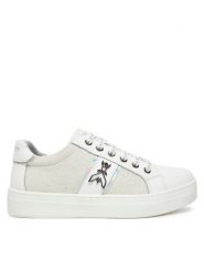 Patrizia Pepe Sneakersy PPJ301.30 D Biały. Białe buty sportowe dziewczęce Patrizia Pepe, bez wzorów, ze skóry, bez zapięcia. Za 339.99 zł.