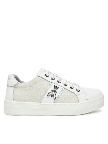 Patrizia Pepe Sneakersy PPJ301.30 D Biały. Białe buty sportowe dziewczęce Patrizia Pepe, bez wzorów, ze skóry, bez zapięcia. Za 279.99 zł.