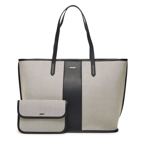 Torebka DKNY. Szare torebki do ręki damskie DKNY, bez wzorów, bez dodatków. Za 419.99 zł.