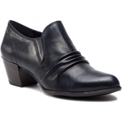 Półbuty TAMARIS - 1-24408-21 Navy 805. Niebieskie półbuty damskie Tamaris, ze skóry. Za 249.90 zł.