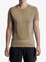 Koszulka biegowa damska X-Bionic Xceed Run Perform Shirt. Brązowe t-shirty damskie X Bionic, m, bez wzorów, z materiału, bez kołnierzyka. Za 412.49 zł.