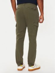 Tommy Jeans Spodnie materiałowe Austin DM0DM20750 Zielony Slim Fit. Zielone spodnie materiałowe męskie Tommy Jeans, m, bez wzorów, z bawełny. Za 359.99 zł.