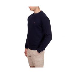 Bluza męska Napapijri NP0A4H89. Niebieskie bluzy męskie Napapijri, m, bez wzorów, bez kaptura. Za 239.99 zł.