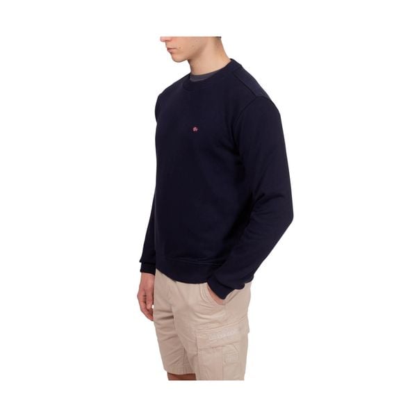 Bluza męska Napapijri NP0A4H89. Niebieskie bluzy męskie Napapijri, m, bez wzorów, bez kaptura. Za 239.99 zł.
