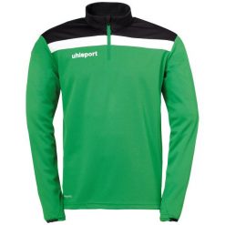 Bluza piłkarska męska Uhlsport Offense 23 1/4 zip. Białe bluzy sportowe męskie Uhlsport, m, bez wzorów, bez kaptura, do piłki nożnej. W wyprzedaży za 169.50 zł.